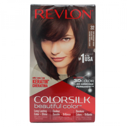 REVLON Colorsilk #32 Mahogany Brown