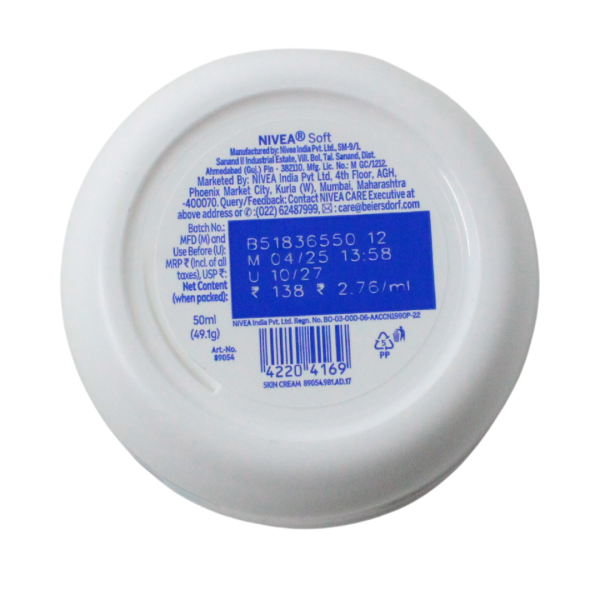 Nivea Soft Cream 50mL