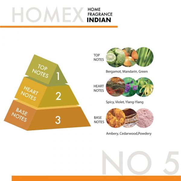 Homex Air Freshener Indian 300ml