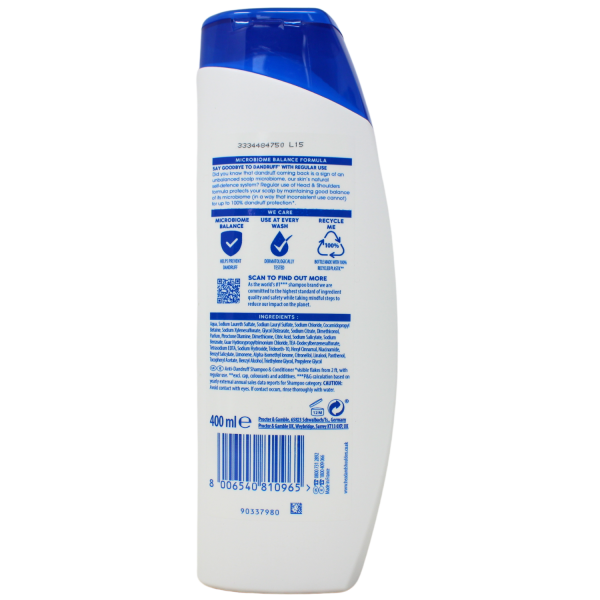 Head&Shoulders Shampoo 400Ml Smooth & Silky