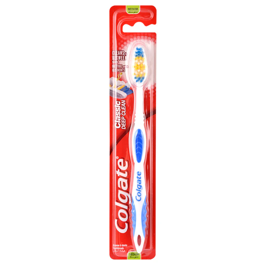 Colgate Toothbrush Classic Deep Clean Medium 12ct