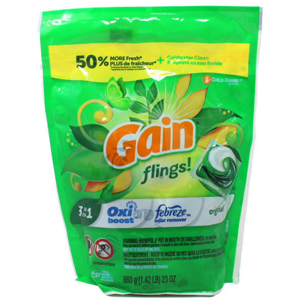 Gain Flings Original Scent 31ct 3in1