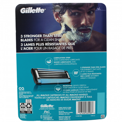 Gillette Mach 3 1Razor + 10Cartridges