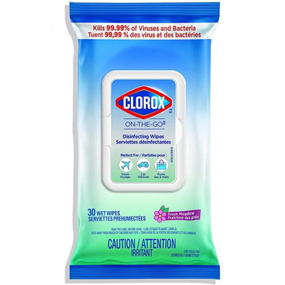 Clorox Disinfecting Wipes Fresh Meadow 30ct