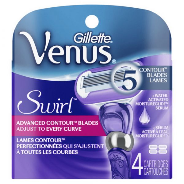 Gillette Venus 4Cartridges Swirl