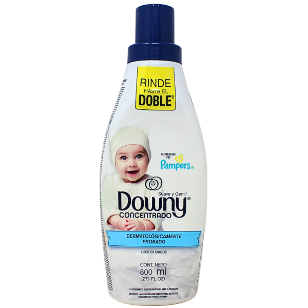 Downy Fabric Softener Soft & Gentle 800ml