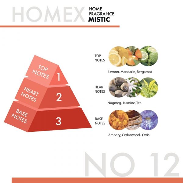 Homex Air Freshener Mistic 300ml