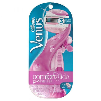 Gillette Venus 1Razor + 2Cartridges White Tea + 1Shwr Hk