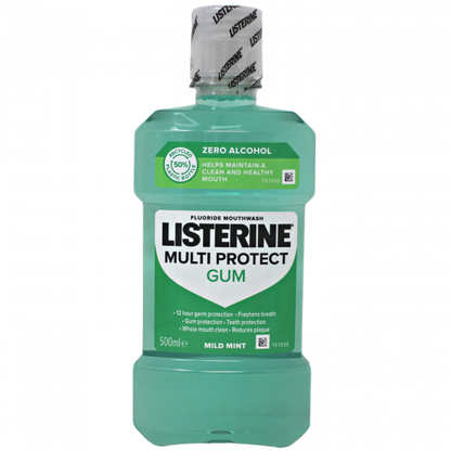 Listerine Mouthwash Gum Mild Mint 500ml