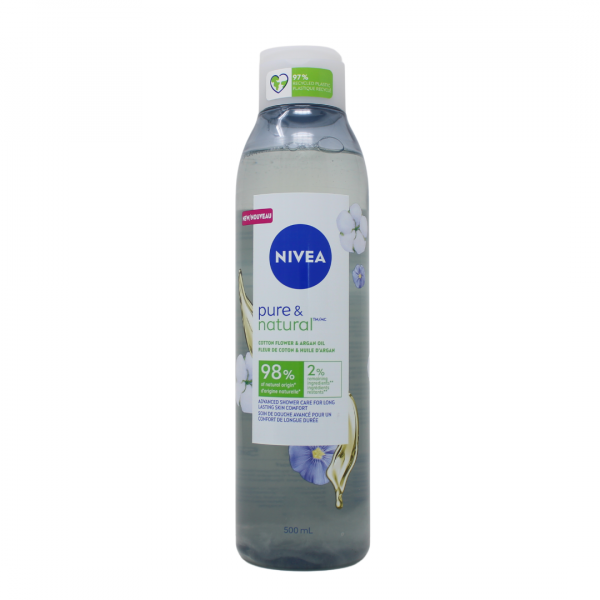 Nivea Body Wash Cotton Flower & Argan Oil 500ml