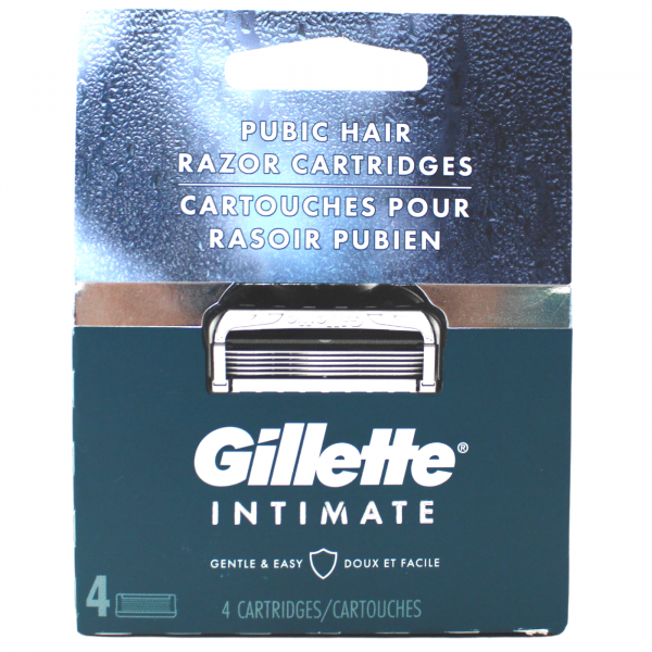 Gillette Intimate 4Cartridges