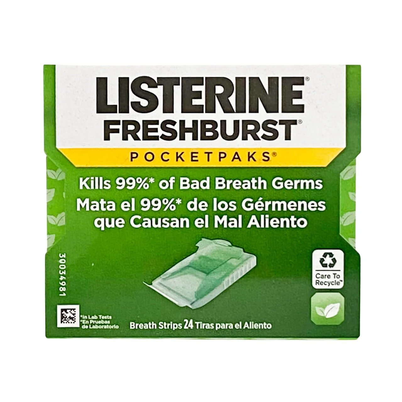 Listerine Pocket Paks Fresh Burst