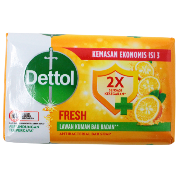 Dettol Bar Soap Fresh 100g