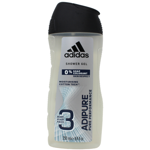 Adidas Body Wash Cotton Tech 3in1 250ml