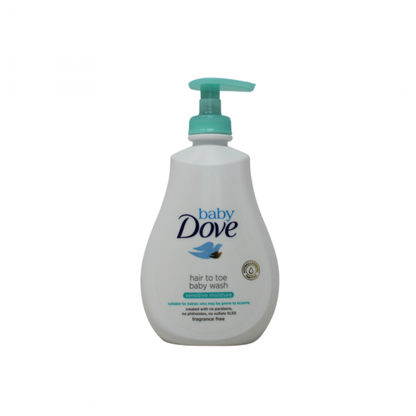 Dove Baby Wash Head-to-Toe Sensitive Moisture 400ml