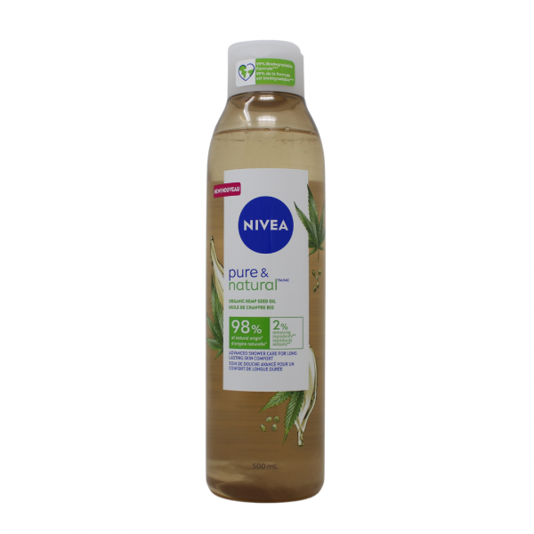 Nivea Body Wash Organic Hemp Seed Oil 500ml