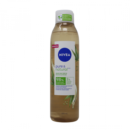 Nivea Body Wash Organic Hemp Seed Oil 500ml