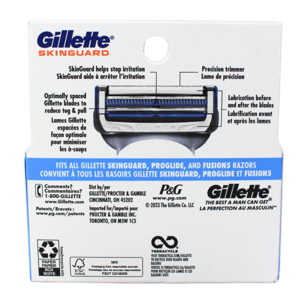 Gillette Skin Guard 8Cartridges Carded