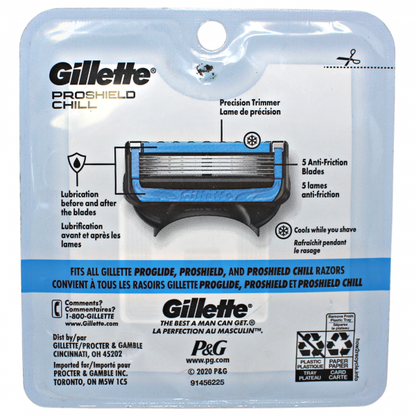 Gillette Fusion5 Proshield Chill 8Cartridges