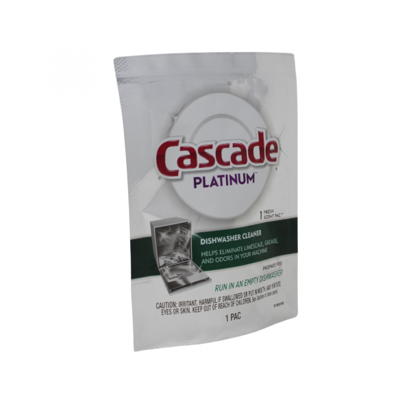 Cascade Dishwasher Cleaner Platinum 1ct
