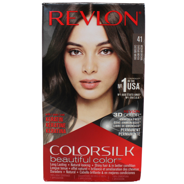 REVLON Colorsilk #41 Medium Brown