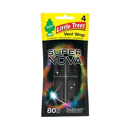 Little Trees Vent Wrap Supernova 4ct