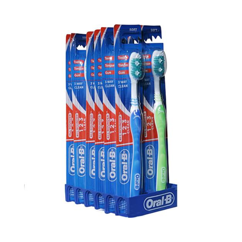 Oral-B Toothbrush All Rounder Soft 12ct