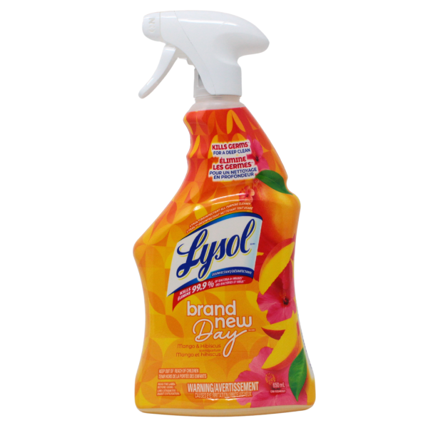 Lysol Disinfectant Spray Mango and Hibiscus 650mL