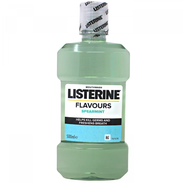 Listerine Mouthwash Spearmint 500ml