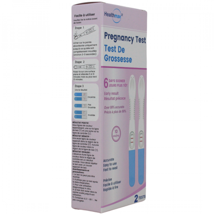 Healthmax Pregnancy Test 2ct