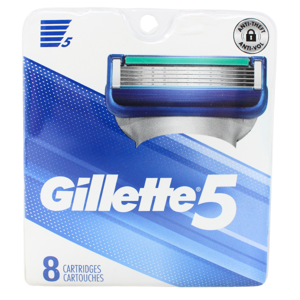 Gillette 5 8 Cartridges