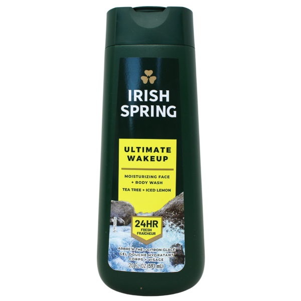 Irish Spring Body Wash Ultimate Wake Up Tea Tree 591ml
