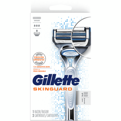 Gillette Skin Guard 1Razor + 2Cartridges