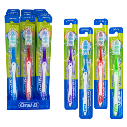 Oral-B Toothbrush Soft Shiny Clean with Hygiene Cap