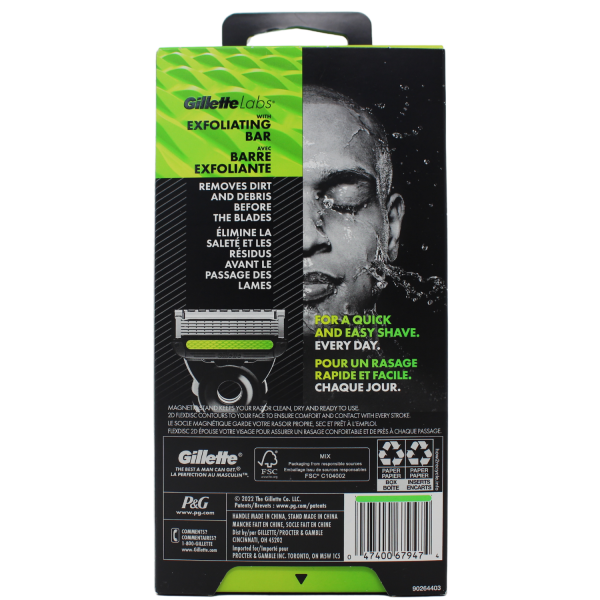 Gillette Labs 1Razor + 1Cartridges + 1Stand