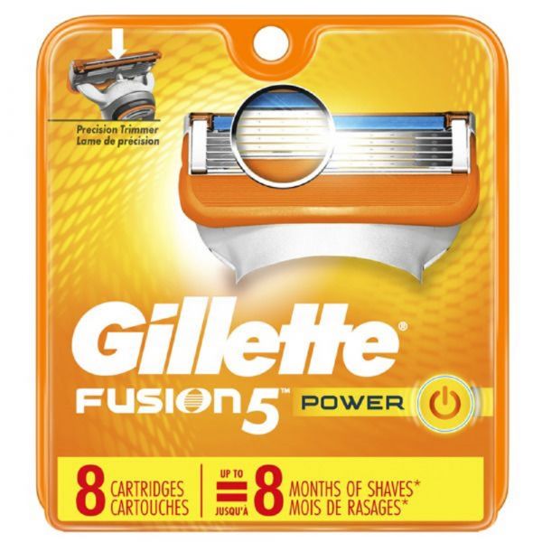 Gillette Fusion5 Power 8Cartridges