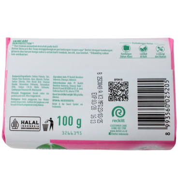 Dettol Bar Soap Skin Care 100g