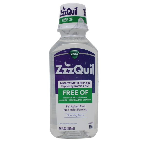 Zzzquil 354ml Night Sleep-aid Soothing Berry