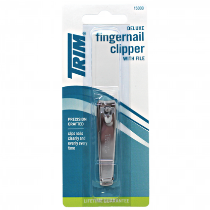 TRIM Deluxe Fingernail Clipper + File