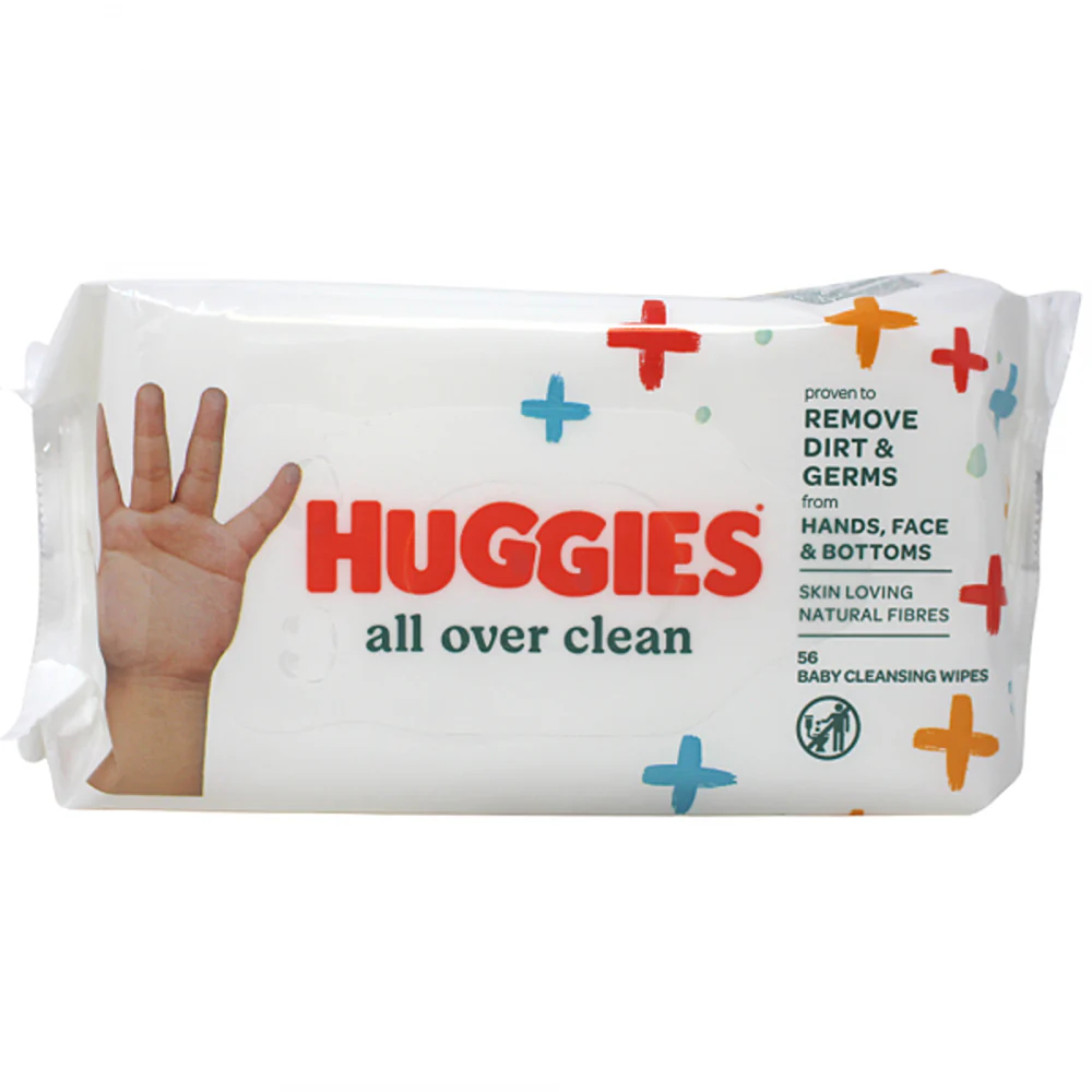 Huggies Wipes All Over Clean 56ct