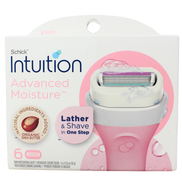 Schick Intuition 6pc Advanced Moisture