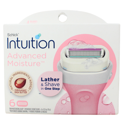 Schick Intuition 6pc Advanced Moisture