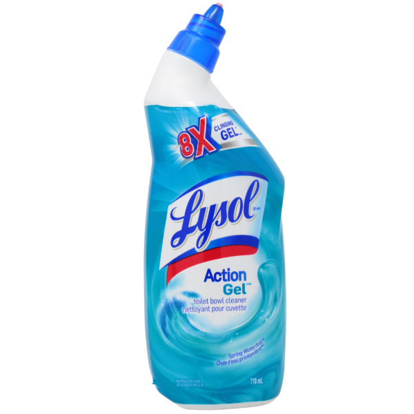 Lysol Toilet Bowl Cleaner Action Gel Spring Waterfall 710mL