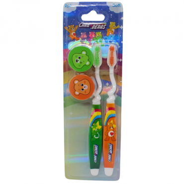 Care Bears Kids Toothbrush Soft with Cap 2CT