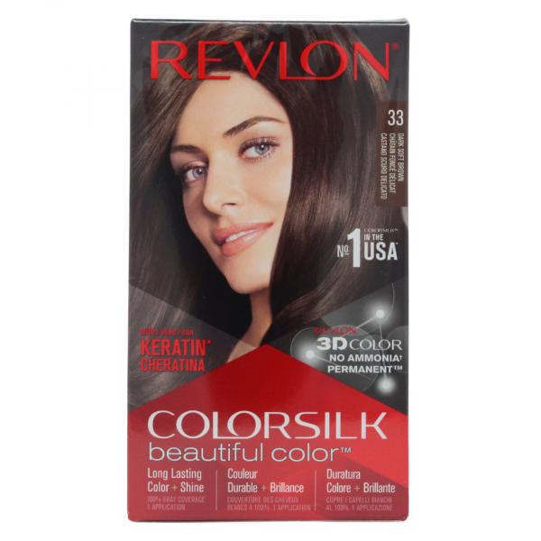 REVLON Colorsilk #33 Dark Soft Brown