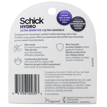 Schick Hydro 5carts Ultra Sensitive