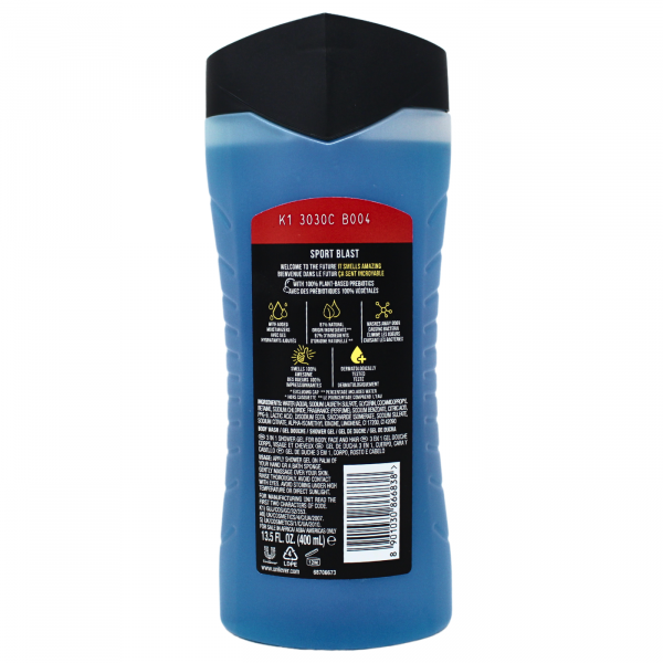 Axe Body Wash Sport Blast 400mL