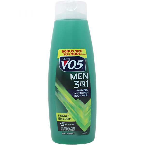 Alberto V05 3In1 443Ml Men Fresh Energy