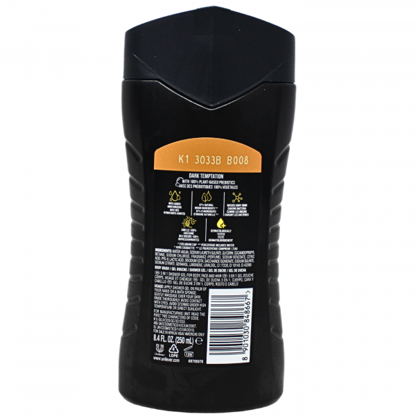 Axe Body Wash Dark Temptation 3in1 250ml