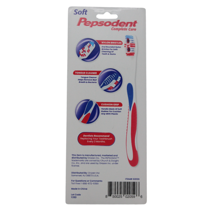 Pepsodent Toothbrush Soft 4CT